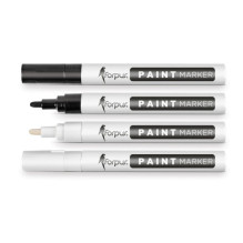Permanentinis žymeklis PAINT 1-3 mm, baltos spalvos