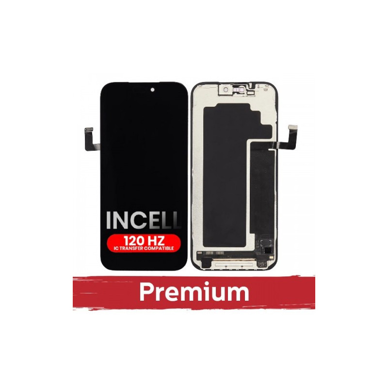 Ekranas skirtas iPhone 17 Pro Max juodas (120Hz / INCELL / Premium) / *Removable IC* /