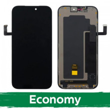 Ekranas skirtas iPhone 17 Pro juodas (INCELL / Economy) / *Removable IC* /