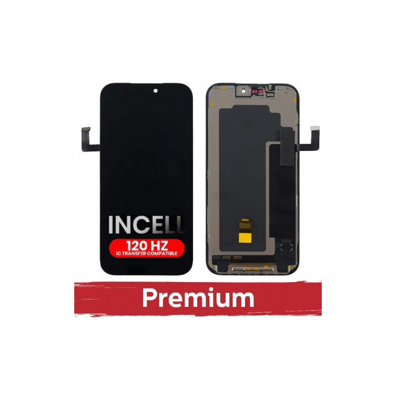 Ekranas skirtas iPhone 17 Pro juodas (120Hz / INCELL / Premium) / *Removable IC* /