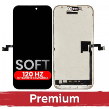 Ekranas skirtas iPhone 16 Pro Max juodas (SOFT OLED / Stable 120Hz / Premium) *Self-Diagnosable*