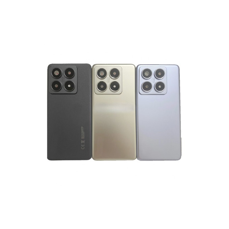 Xiaomi 14T Pro / Titan Black / (su kameros stikliuku) OEM