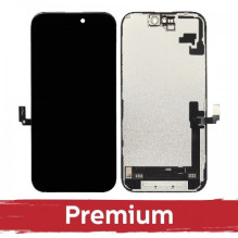 Ekranas skirtas iPhone 16 juodas (SOFT OLED / Stable / Premium) *Removable IC*