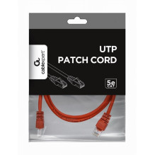 PATCH CABLE CAT5E UTP 2M / RED PP12-2M / R GEMBIRD