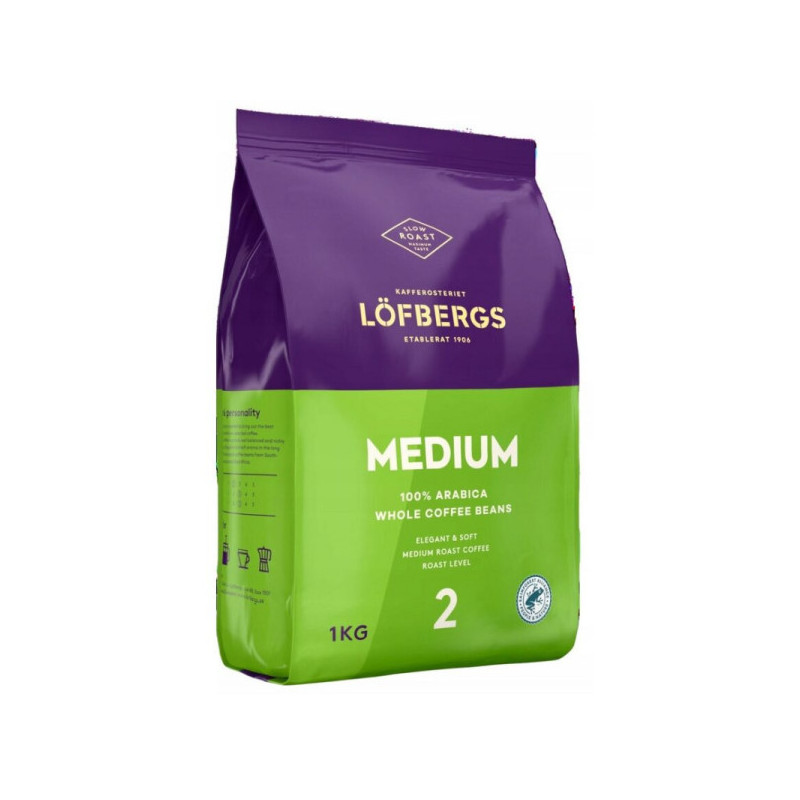 Coffee beans Lofbergs Medium Roast, 1kg