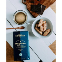 Ground coffee Lofbergs...