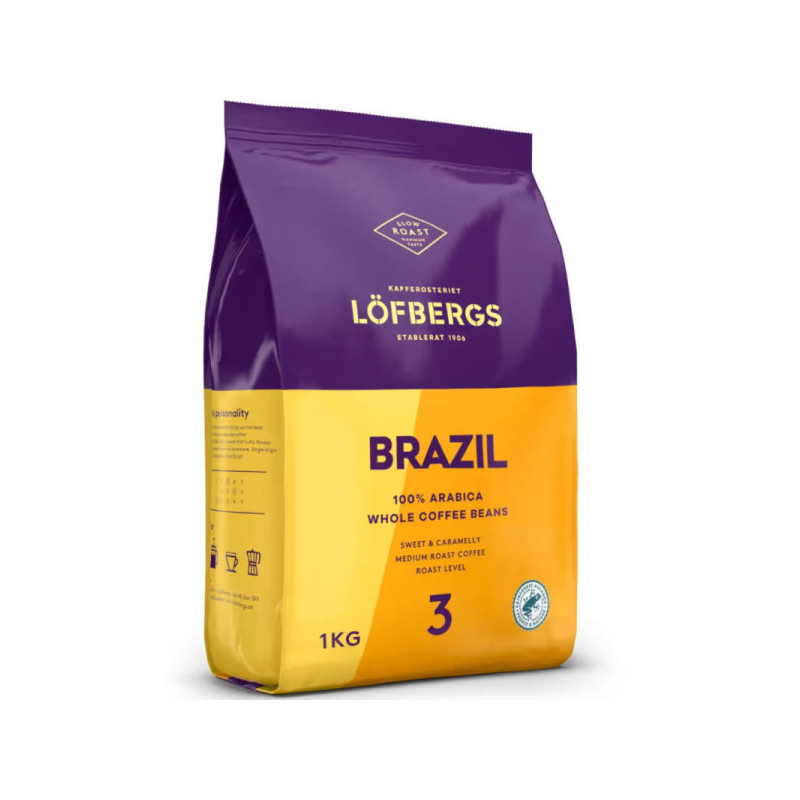 Coffee beans Lofbergs Brazil 1kg