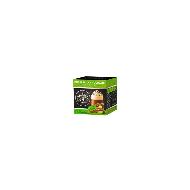 Kavos kapsulės AROMA GOLD DUBAI STYLE CHOCOLATE, 256 g