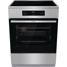 „Gorenje GEIT6C60XPG“ viryklė Laisvai pastatoma viryklė Indukcinė kaitlentė su zonine kaitlente A