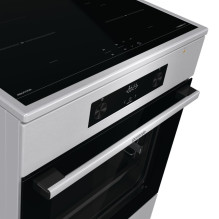 „Gorenje GEIT6C60XPG“ viryklė Laisvai pastatoma viryklė Indukcinė kaitlentė su zonine kaitlente A