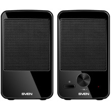 SVEN 312 maitinamas iš USB (2x2W) priekinis maitinimo mygtukas ir garsumo reguliatorius SVEN 312 maitinamas iš USB (2x2W) priekinis maitinimo mygtukas ir garsumo reguliatorius