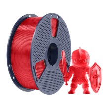 Sunlu PLA+ Filament (Transparent Red)