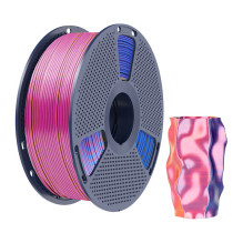 Sunlu PLA+ Silk Tri-Color Filament (red, yellow, and blue) Sunlu PLA+ Silk Tri-Color Filament (red, yellow, and blue)
