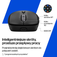 Wireless Mouse - HP 700 Rechargeable 6000 DPI 8 Buttons USB Type-C