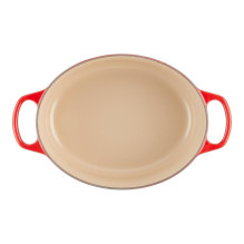 Virtuvės Indai - Le Creuset Signature Ovalus Keptuvė 31cm Vyšninė Raudona Virtuvės Indai - Le Creuset Signature Ovalus Keptuvė 31cm Vyšninė Raudona