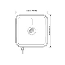 QuWireless Outdoor antenna QuPanel LTE HP MIMO 2x2, 10m cables