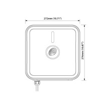 QuWireless Outdoor antenna QuPanel 5G / LTE MIMO 2x2, 5m cables