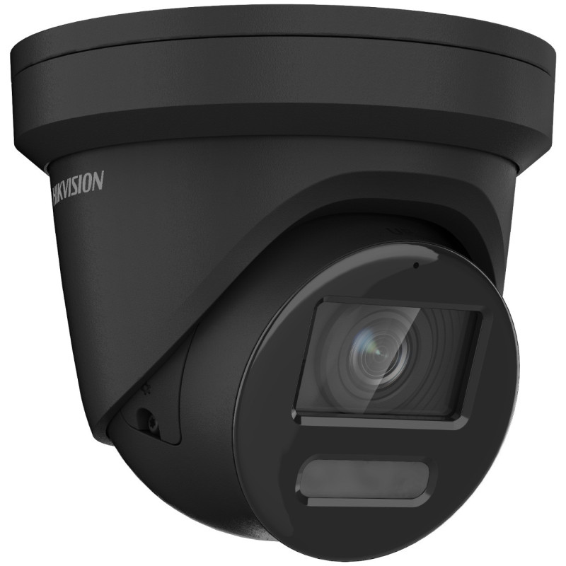 Hikvision dome DS-2CD2387G2-LSU / SL(C) F2.8 (juoda, 8 MP, 30 m. LED, ColorVu)