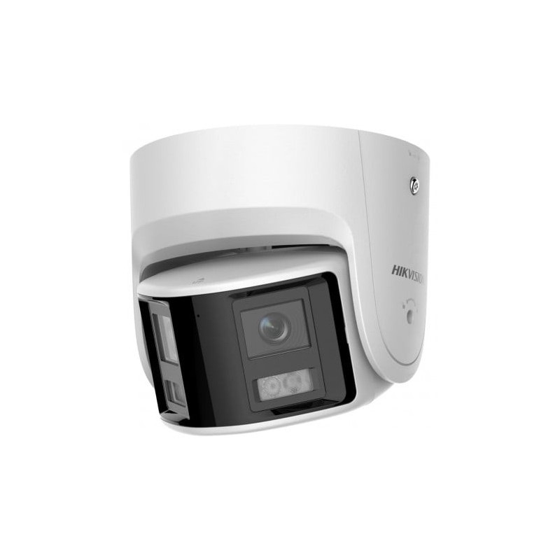 Hikvision dome DS-2CD2346G2P-ISU / SL(C) F2.8 (balta, 4 MP, 30 m. IR, AcuSense, panoraminė 180°)