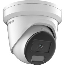 Hikvision dome DS-2CD2387G2H-LIUeF F4 (white, 8 MP, 30 m IR 30 LED, Hybrid Light)