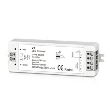 1-channel LED strip controller LUXSONN 8A push-dim (5-36V, 192W)
