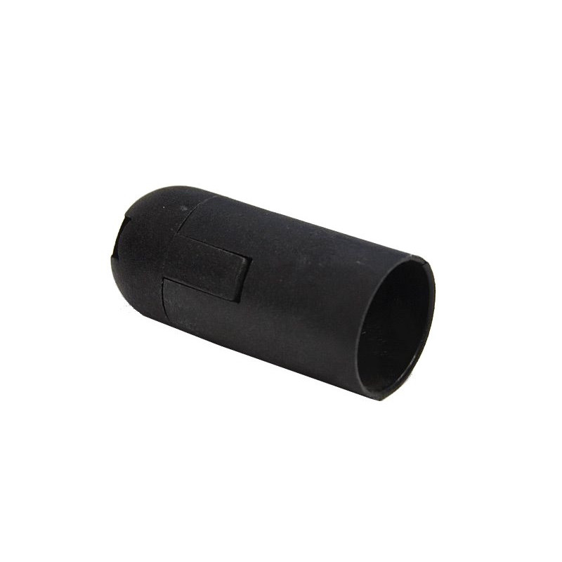Lamp socket E14 plastic Pawbol D.3004B (black)