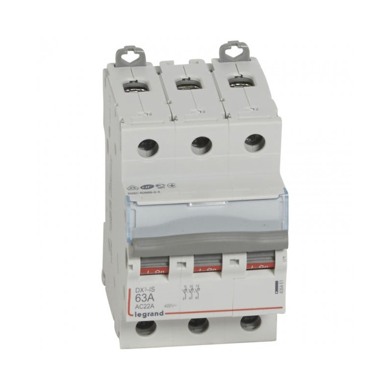Breaker MCB RX3 Legrand 406461 (63A, 3P, 230V, 6kA)