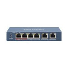 6-port, 4 PoE switch Hikvision DS-3E0106HP-E