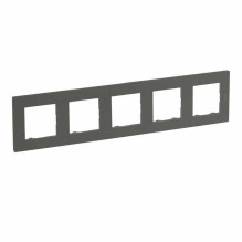 5 v. frame Niloe Step Legrand 863495 (matte gray)