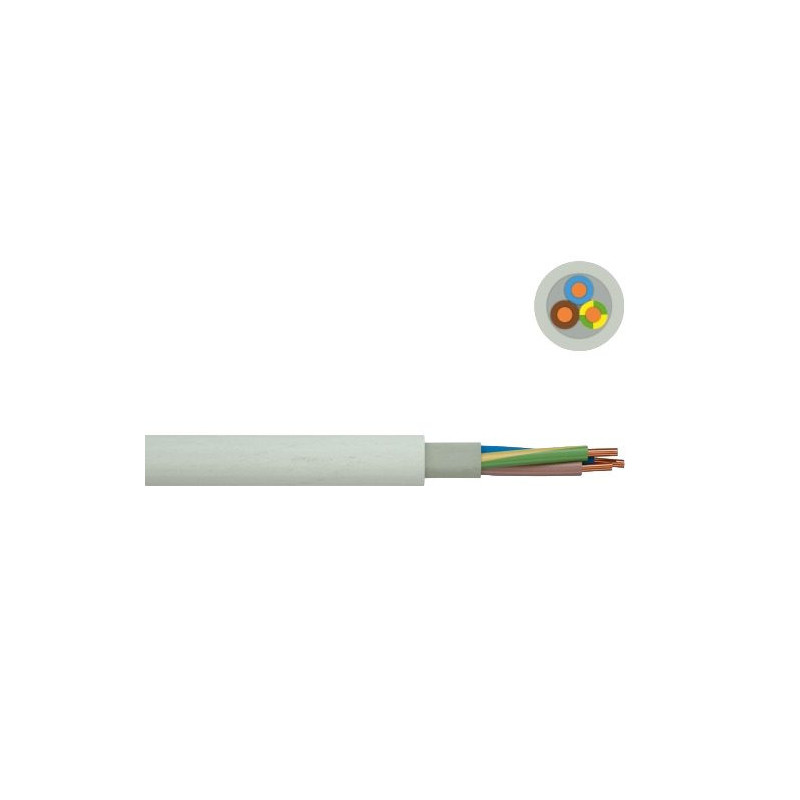 NHXMH-J 5x1.5 kabelis Faber (behalogeninis, XLPE, monolitinis, Dca, 500m)