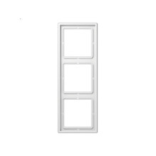 3-way frame LS990 JUNG LS983WW (white)