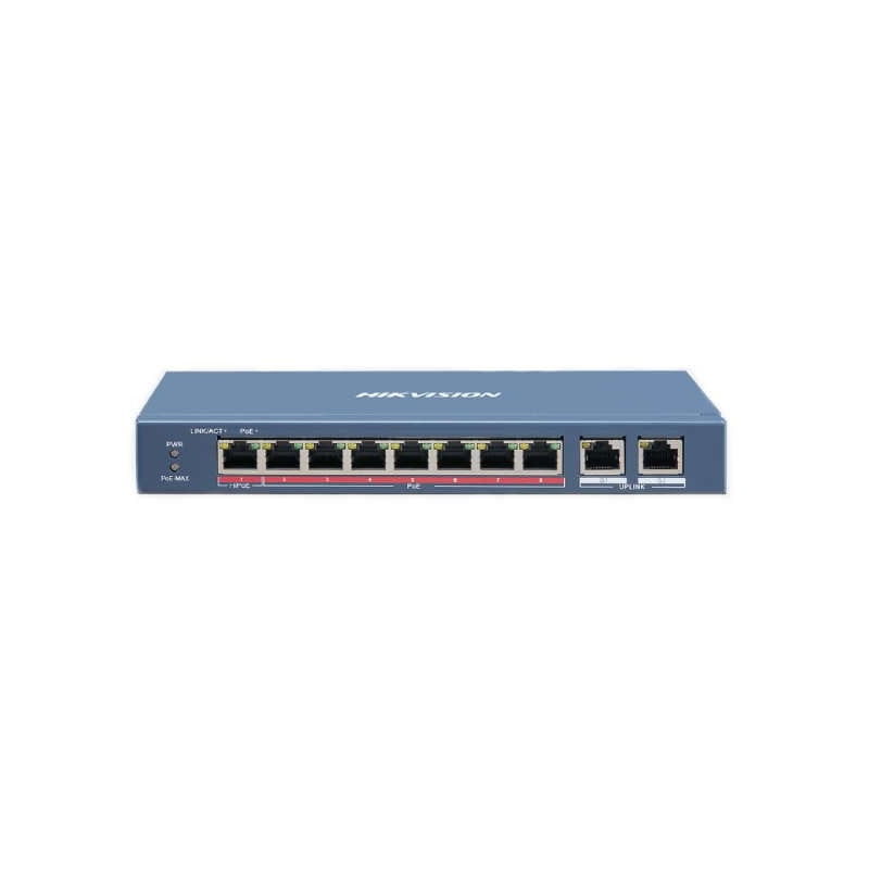 Hikvision 10-port 8 PoE switch DS-3E0310HP-E