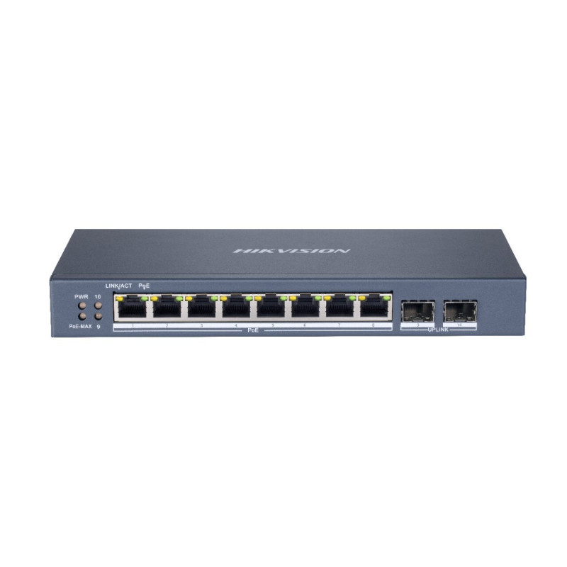 10-port, 8 PoE port switch Hik-vision DS-3E1510P-SI