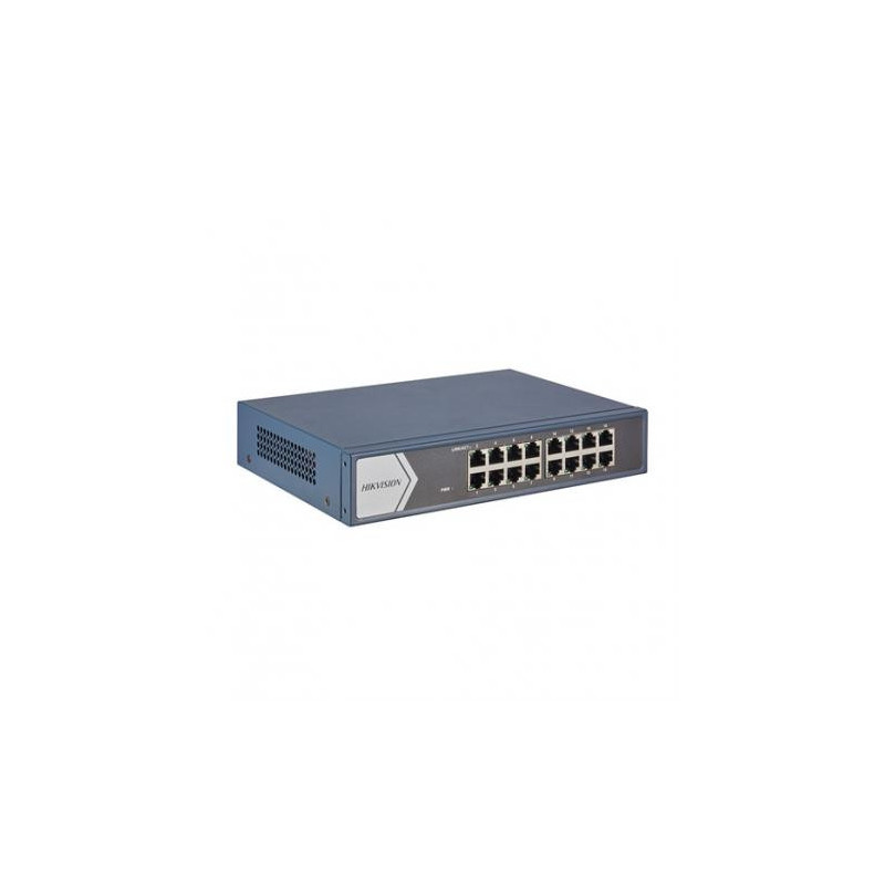 Hikvision 16 prievadų komutatorius DS-3E0516-E(B)