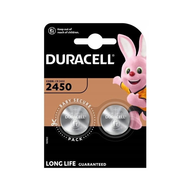Battery Duracell Lithium CR2450 (2 pcs.)