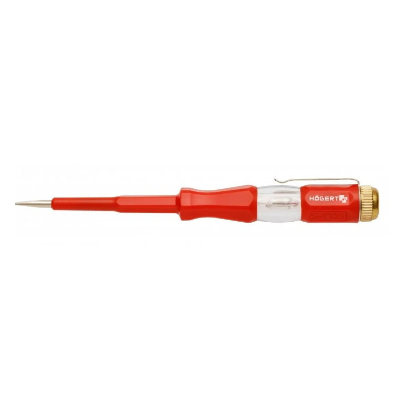 Voltage tester HOGERT HT1S982 (100-250V, 140mm)