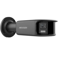 Hikvision bullet DS-2CD2T87G2P-LSU / SL(C) (black, 8 MP, 40 m. LED, ColorVu, panoramic 180°)