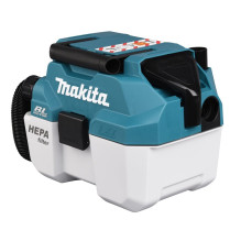 Akumuliatorinis siurblys 18V Makita DVC750LZ