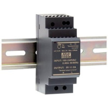 Switching power supply 24V 36W 1.5A, DIN rail mount, MEAN WELL, HDR-30-24