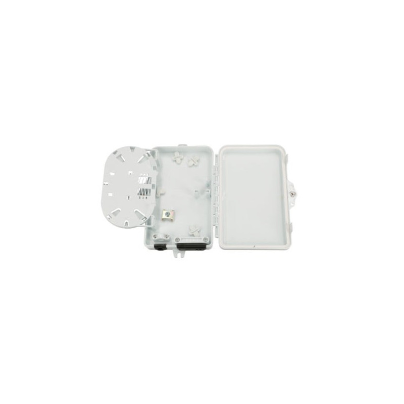 Hermetic optical FTTx wall box (2xSC/LC, IP65, 167x102x31 mm)