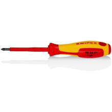 Insulated screwdriver Knipex 98 25 01 (PZ1, 80mm, 1000V)