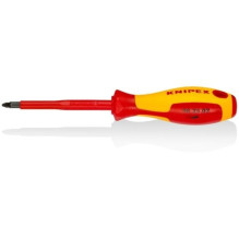 Insulated screwdriver Knipex 98 25 02 (PZ2, 100mm, 1000V)