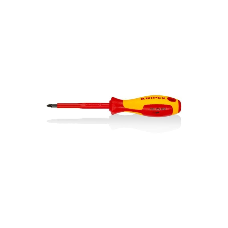 Insulated screwdriver Knipex 98 25 02 (PZ2, 100mm, 1000V)