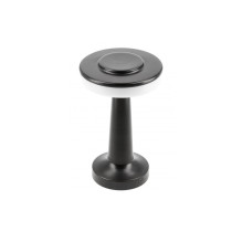 MONUM table lamp (black, 3 W, 200 lm, 3000 K, battery 1800 mAh, USB-C) GTV LB-MON3W-10-DEC