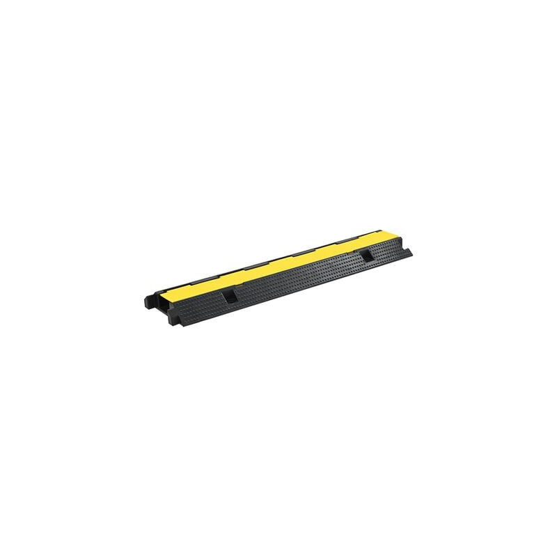Rubber cable protection Plastena (50×250×1000 mm, 2 channels)