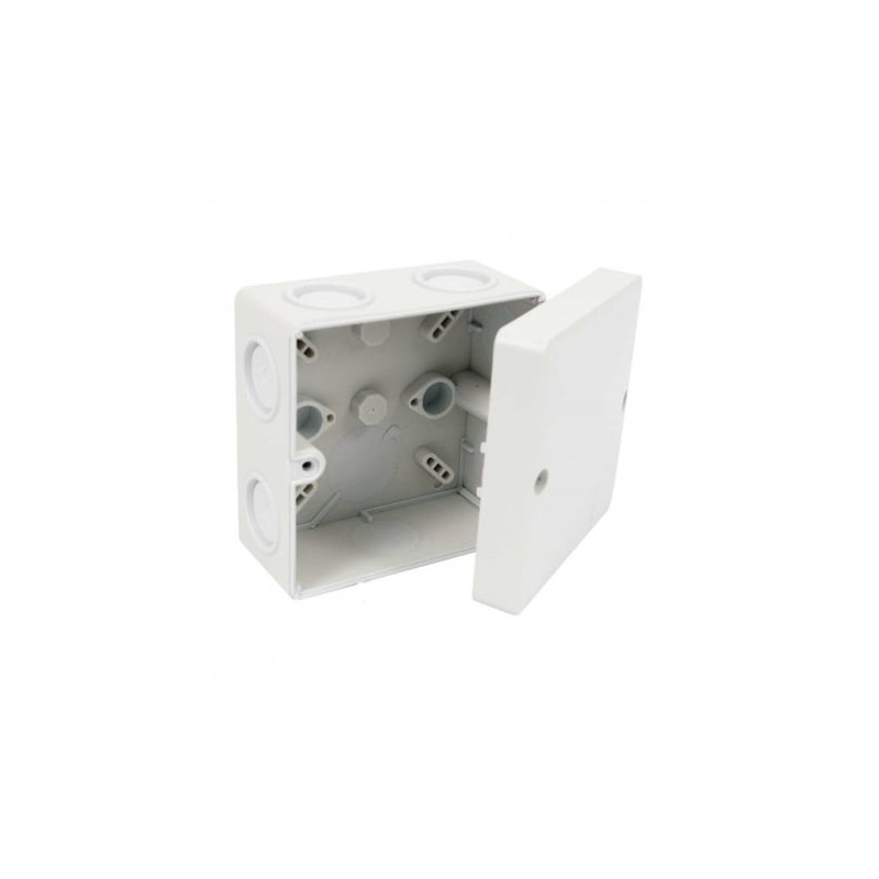 Hermetic distribution box Kopos KSK 80_KA (white, 81x81x54mm, IP66, UV resistant)