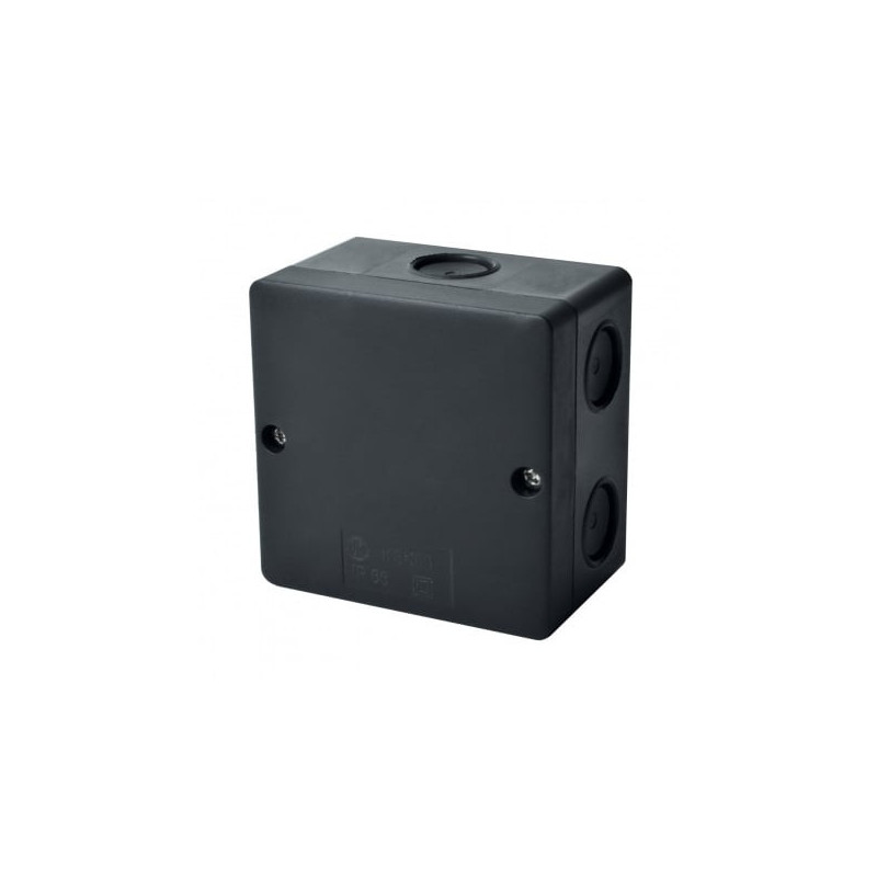 Hermetinė paskirstymo dėžutė Kopos KSK 80_FA (juoda, 81x81x54mm, IP66, UV atspari)