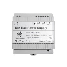 Switching power supply 24V 36W 1.5A with backup power function UPS, DIN rail mountable