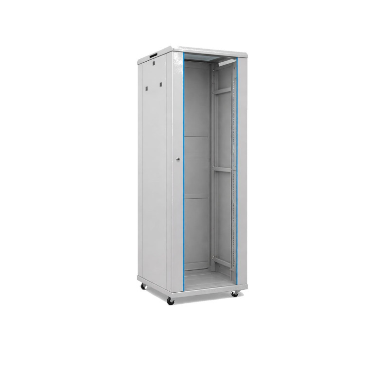 19'' floor-standing switch cabinet A2-6642G (42U, 600x600x2055mm, IP20, up to 1000kg, gray, unassembled)
