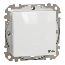 1-button switch Schneider Electric Sedna Design SDD211106 (IP44, white)